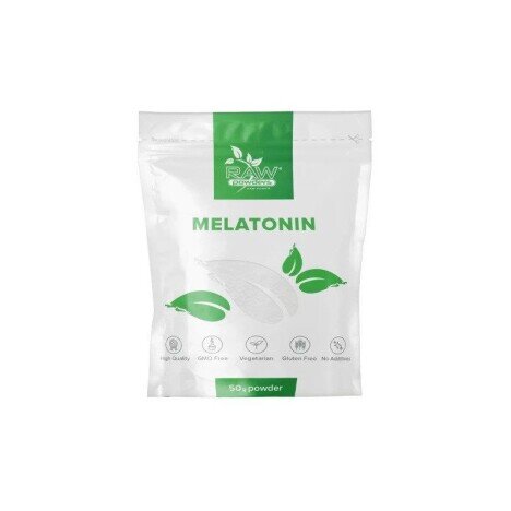 Mela'tonina pudra pura 50 grame (Supliment insomnie) Raw Powders